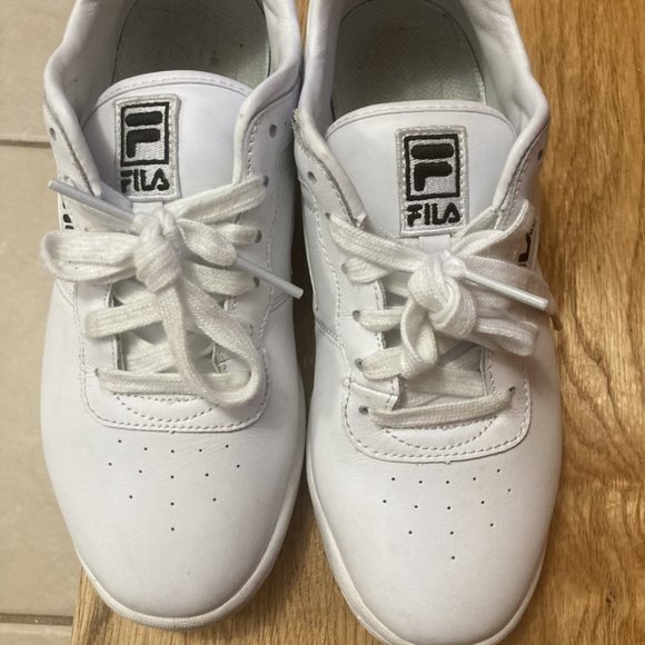 Women's White Sneakers - Picture 2 of 3